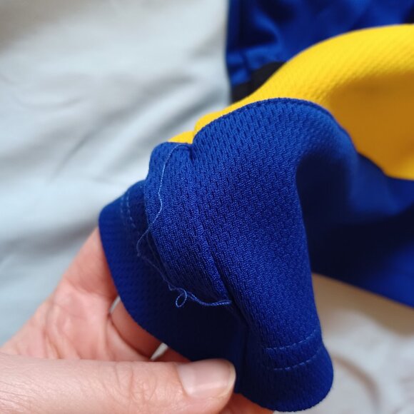 1990s Y2K Disney Donald's Destroyers Hockey Jersey Adult XL Donald Duck - Picture 13 of 16